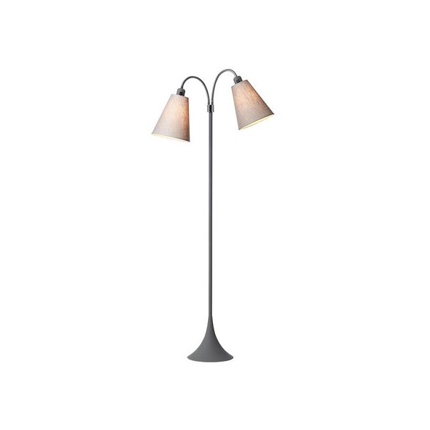 Fodgnger Gulvlampe - Soft Gr/Lysegr - Nielsen Light