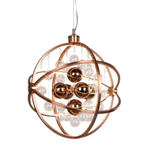 LED Galaxy Pendel 48 - Kobber - Nielsen Light