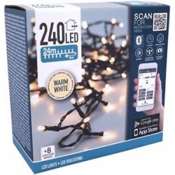 Lyskde LED Ude / Inde med 240 lys m. Fjernbetjening