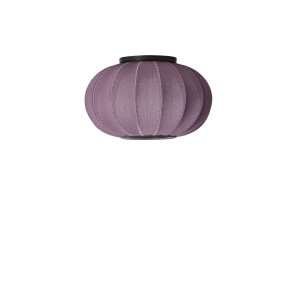 Knit-Wit - 45 Round - Ceiling - Burgundy - Made By Hand
