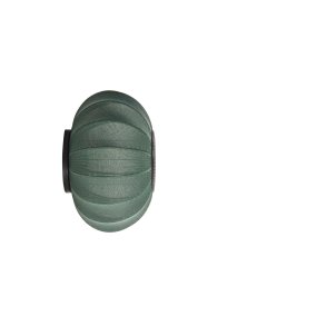 Knit-Wit - 45 Oval - Ceiling/Wall - Tweed Green - Made By Hand