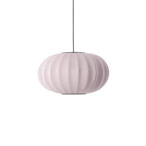 Knit-Wit - 57 Oval Pendant - Light Pink - Made By Hand