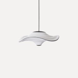 Flying Pendel - �58 - Ivory White - Made By Hand