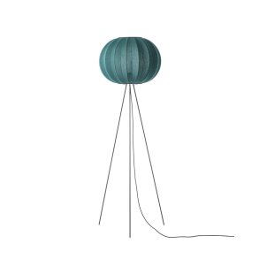 Knit-Wit - 45 Round Floor High - Seagrass - Gulvlampe - Made By Hand