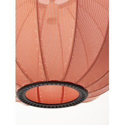 Knit-Wit - 65 High Oval - Coral - Made By Hand