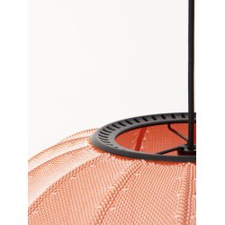 Knit-Wit - 65 High Oval - Coral - Made By Hand