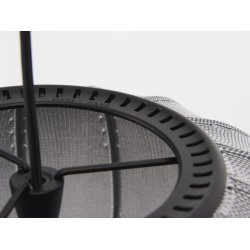 Knit-Wit - 65 High Oval - Silver - Made By Hand