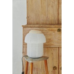 Papier Double - Bordlampe - 30 - Soft Yellow - Made By Hand