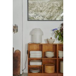 Papier Double - Bordlampe - 30 - White - Made By Hand