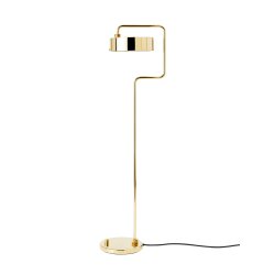Petite Machine - Gulvlampe - Polished Brass - Made By Hand
