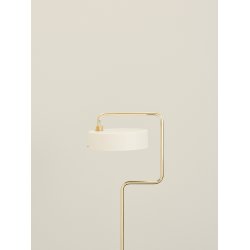 Petite Machine - Gulvlampe - Oyster White - Made By Hand