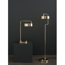 Petite Machine - Gulvlampe - Polished Brass - Made By Hand