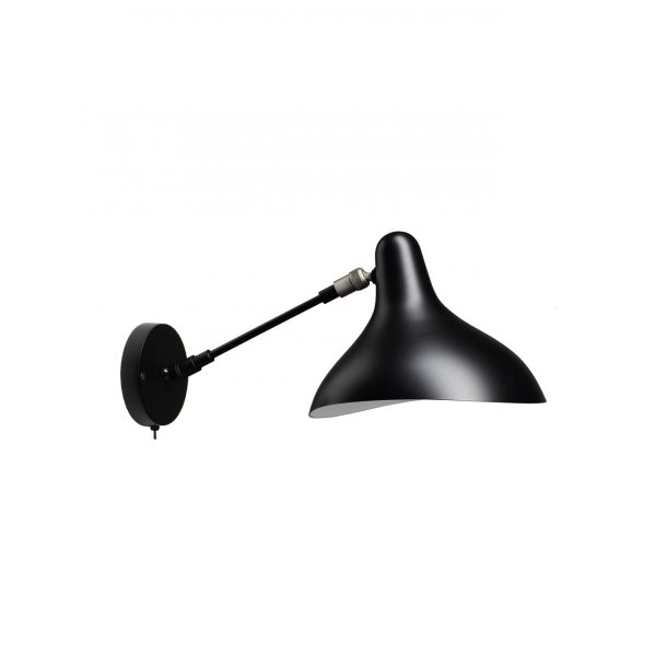 Mantis BS5 Vglampe Sort - med Afbryder - DCW ditions Paris