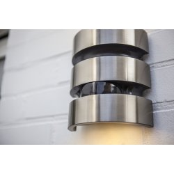 Maya LED 15W - Sensor - Vglampe - Rustfristl - Lutec