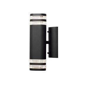 Modena Vglampe - Op-Ned - Sort - Rund - Konstsmide