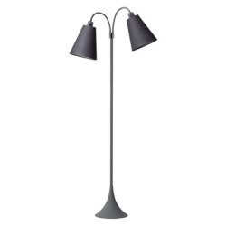 Fodgnger Gulvlampe - Soft Gr/Mrkegr - Nielsen Light