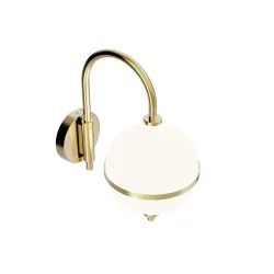 Eternal Moonlight Vglampe - Messing/Opal - Rebello Decor