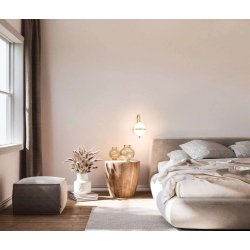 Eternal Moonlight Vglampe - Messing/Opal - Rebello Decor