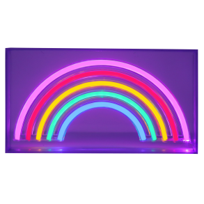 Neonskilt - Regnbue - Veli-Line