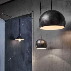 Nice 17 Kuglependel - Galvaniseret - Nielsen Light