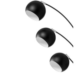 Nice Trio Gulvlampe - Mat Sort - Marmorfod - Nielsen Light