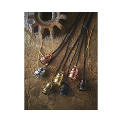 P5 Fatningsst - Antik Messing - Nielsen Light