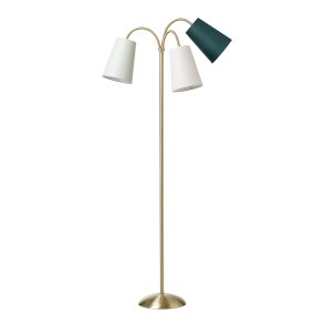 Salsa Gulvlampe - Messing - inkl. skrme - Nielsen Light