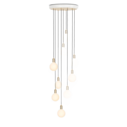 Nine Pendel - Messing/Hvid - Sphere IV - Tala