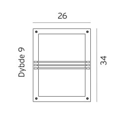 Nordkapp - Vglampe - Alu - Norlys