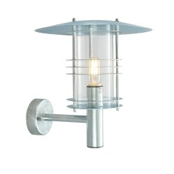 Stockholm Vglampe - 286 - Galvaniseret - Norlys