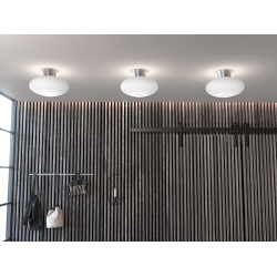 Bullo XL Plafond - Alu/Opal - Belid