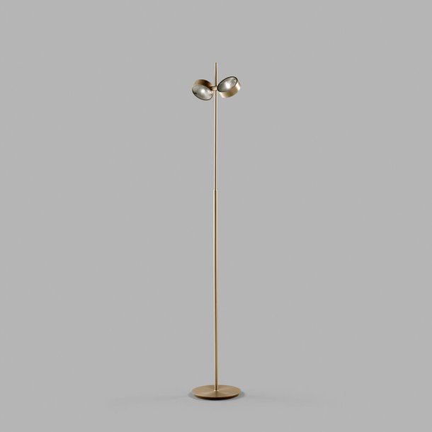 Orbit Gulvlampe LED - Messing - 2700K - Light-Point