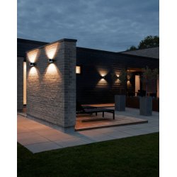 Orbit W2 LED ude/inde v�glampe - Sort - 2700K -  Light-Point