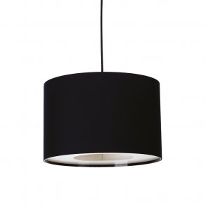 Paso Tri 35 pendel - Sort med Sort ledning - Dar