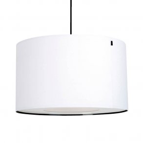 Paso Tri 35 pendel - Hvid med Sort ledning - Dar