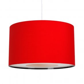 Paso Tri 50 pendel - Rd med Hvid ledning - Dar