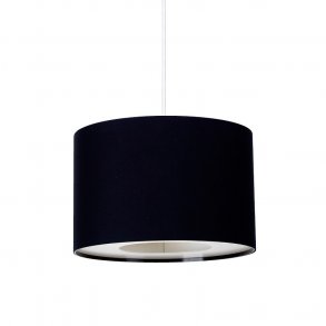 Paso Tri 25 pendel - Sort med Hvid ledning - Dar