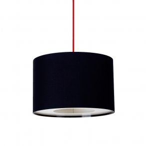 Paso Tri 25 pendel - Sort med Rd ledning - Dar