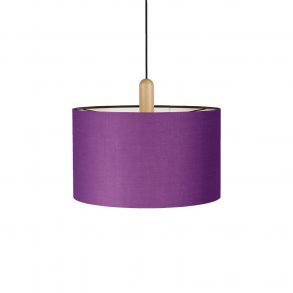 Paso Wood 50 pendel - Eg / lilla - Dar