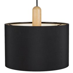 Paso Wood 35 pendel - Eg / Sort - Dar