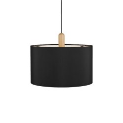 Paso Wood 50 pendel - Eg / Sort - Dar