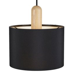 Paso Wood 25 pendel - Eg / Sort - Dar