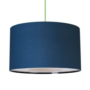 Paso Tri 50 pendel - Petroleum - Grn ledning - Dar