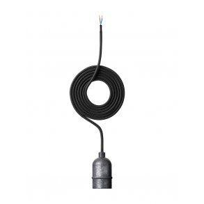 P3 Fatningsst - Galvaniseret look - Nielsen Light