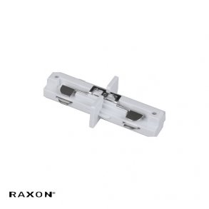 El-samler til Strømskinne - Hvid - Raxon