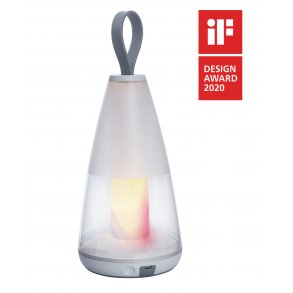 Pepper Transportabel Bordlampe - Hvid - Lutec