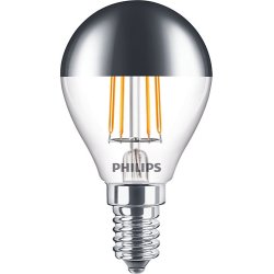 LED Kronepre E14 - 4W (35W) - Topforspejlet - Philips 