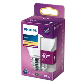 LED Pre - 4,3W (40w) - E27 - Krone - Phillips