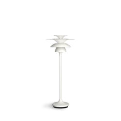 Picasso Bordlampe - H457 - Mat Hvid - Belid