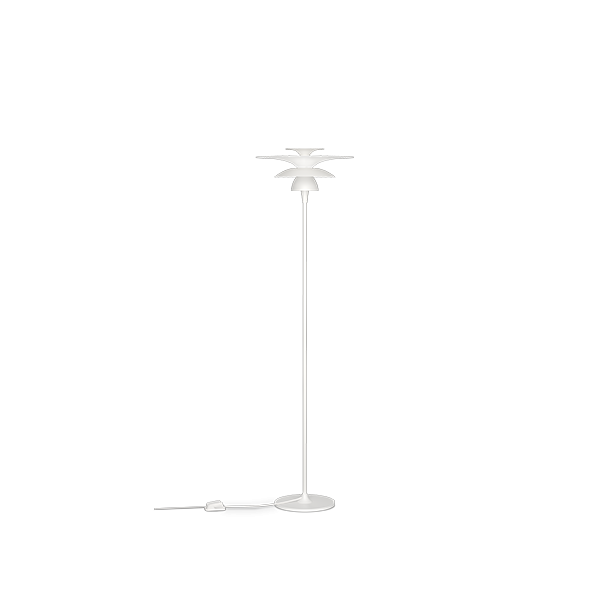 Picasso Gulvlampe 38 - Hvid - Belid